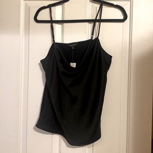 Banana Republic Black Cowl Neck Tank